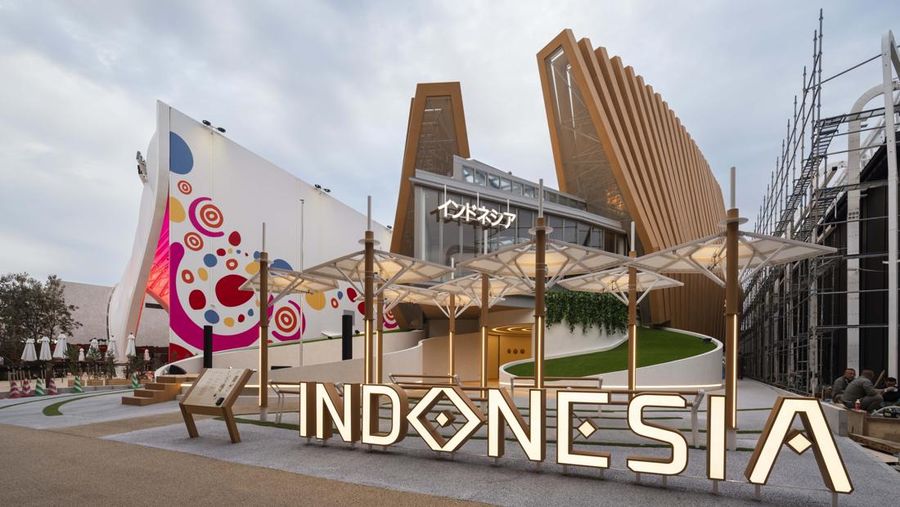 indonesia-pavilion-di-expo-2025-osaka-Foto : CNBC Indonesia